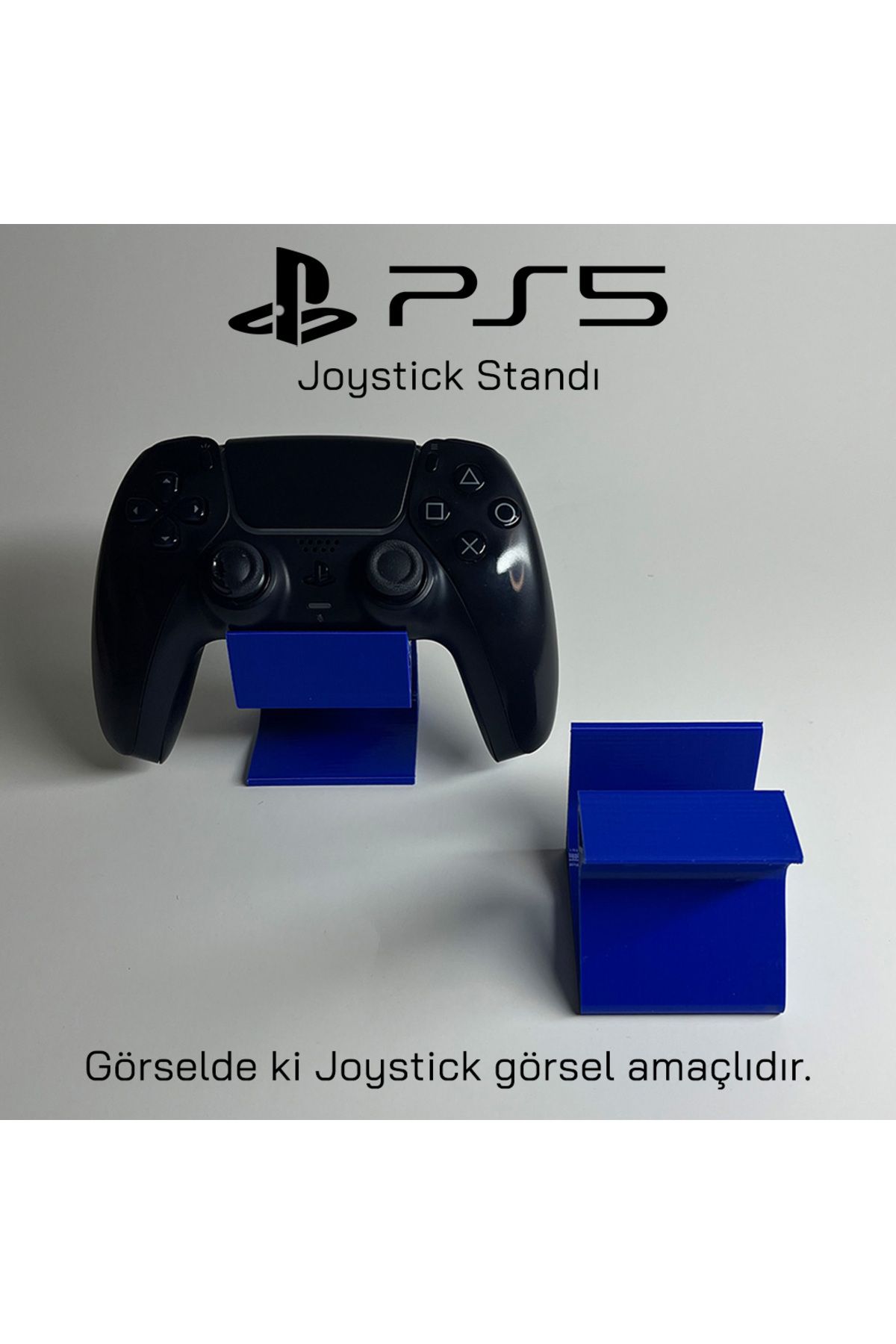 Gada İkili PS5 PlayStation 5 DualSense Joystick Kol Standı - Şık ve Dayanıklı - Mavi