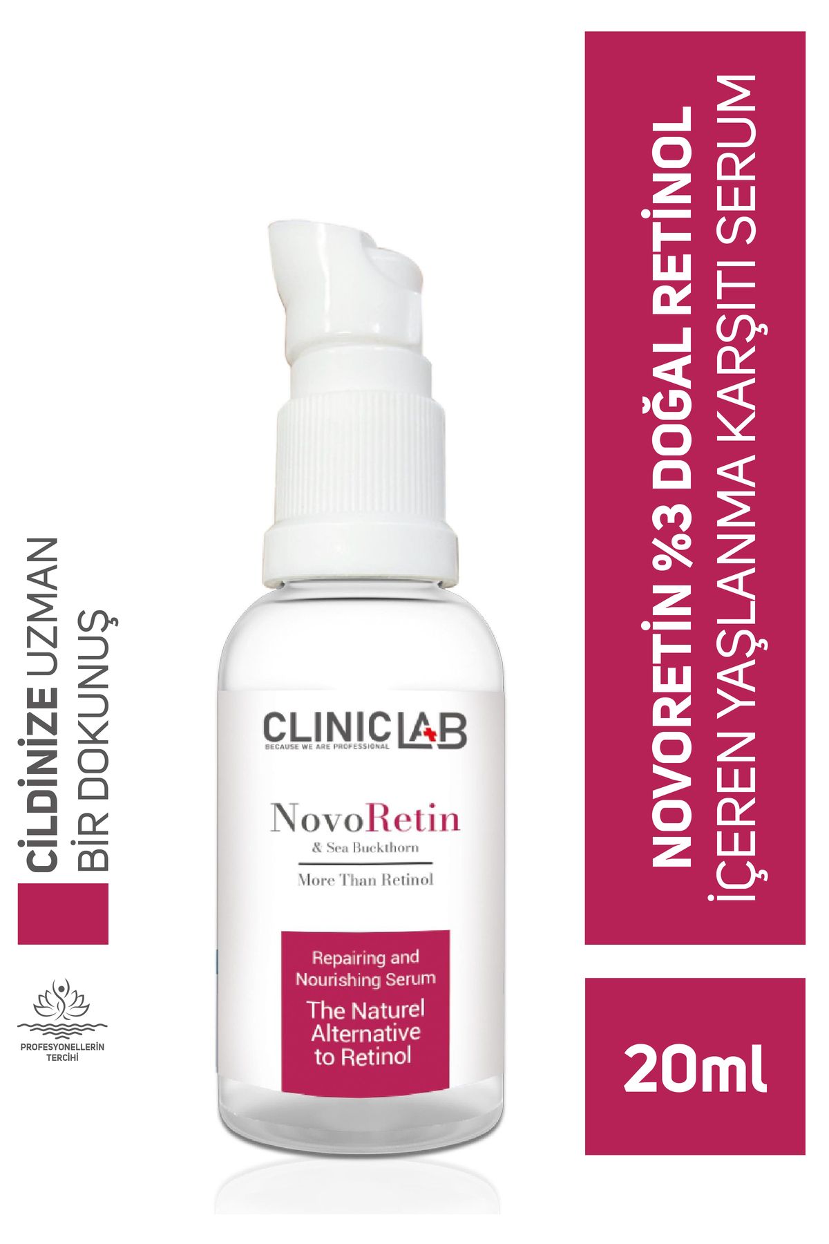 Cliniclab Novoretin %3 Doğal Retinol Içeren Yaşlanma Karşıtı Serum 30 ml