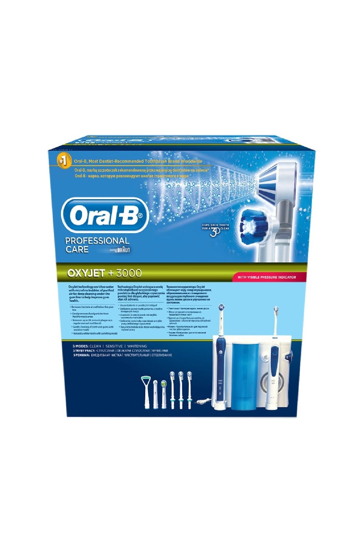 Oral-B Profesyonel Ağız Duşu Ve Diş Fırçası 2si 1 Arada Avantaj Paketi