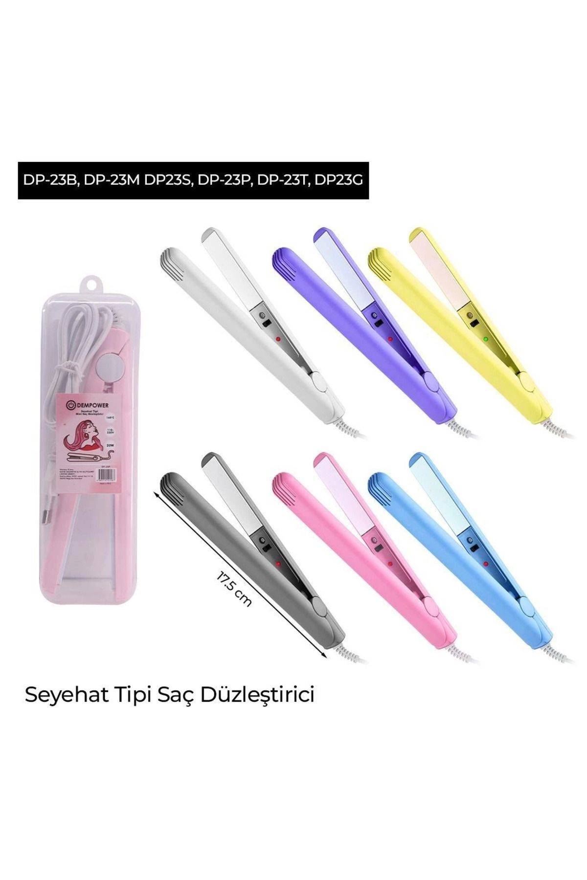 adden Dempower Seyahat Tipi Saç Düzleştirici