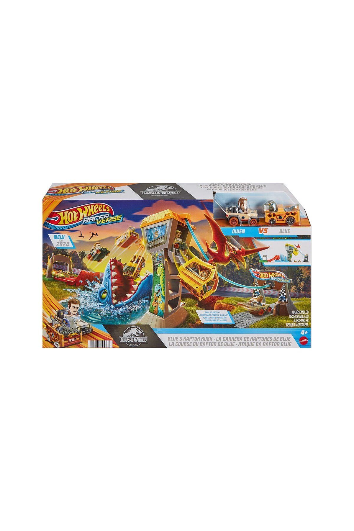 misan HTP12 Hot Wheels Racerverse Jurassic Pist Seti