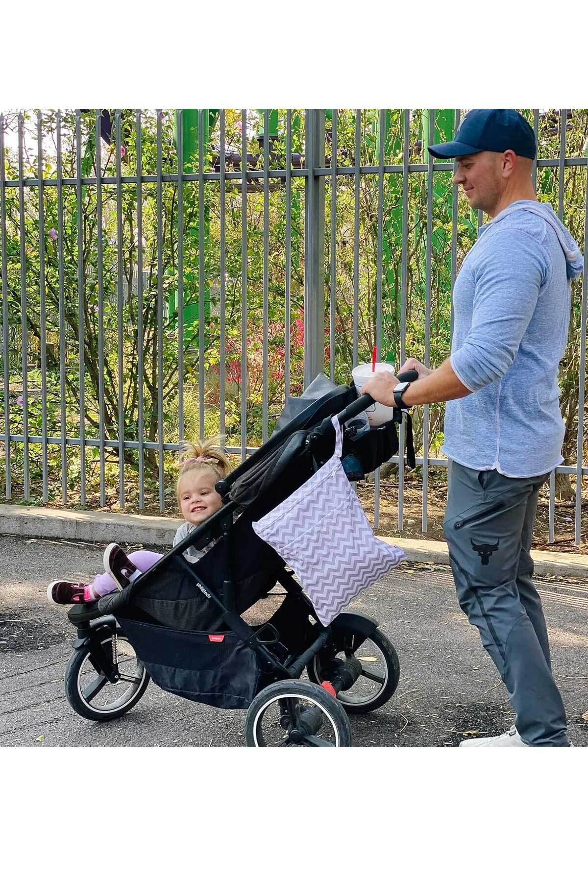 RevuBaby Anne Bebek Çantası Bebek  Arabası Islak Mendil  Bez Taşıma Çantası fotoğrafı 3 (önizleme)