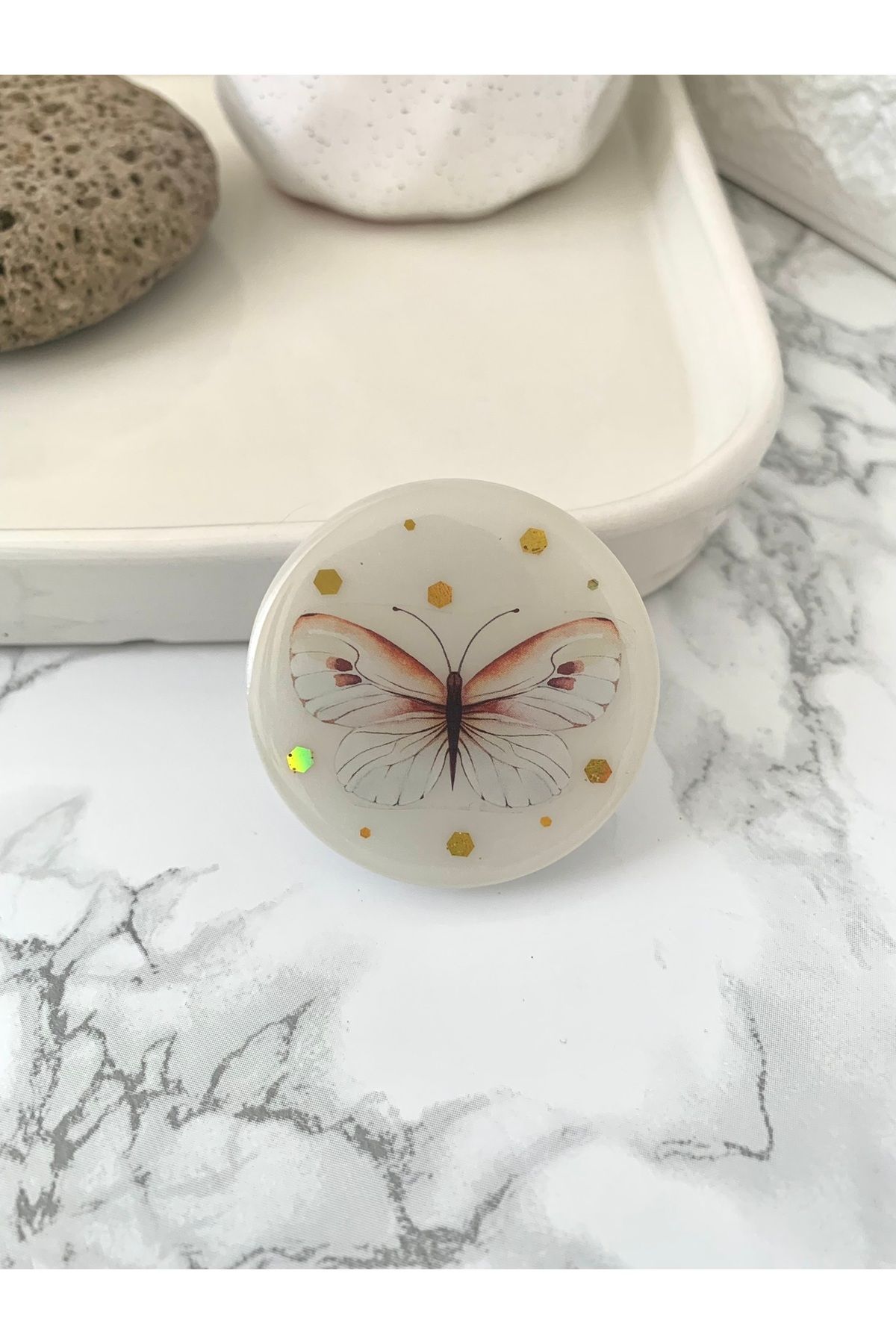 Efizm Store Kelebek Telefon Tutucu: Pratik ve Şık Popsocket Stand No:6