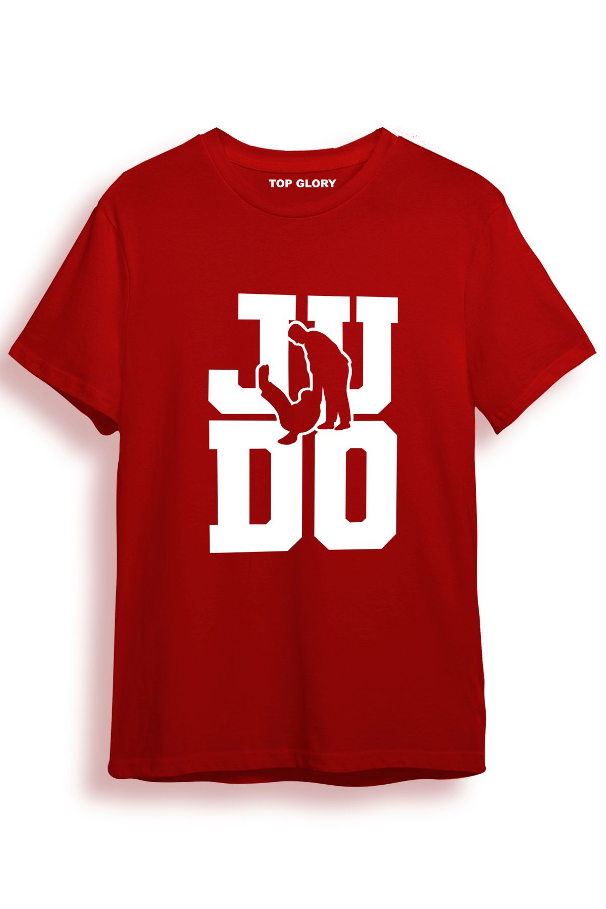 TOP GLORY Özel Tasarım Judo Life Baskılı Tişört Judo T-Shirt JUDOX7206