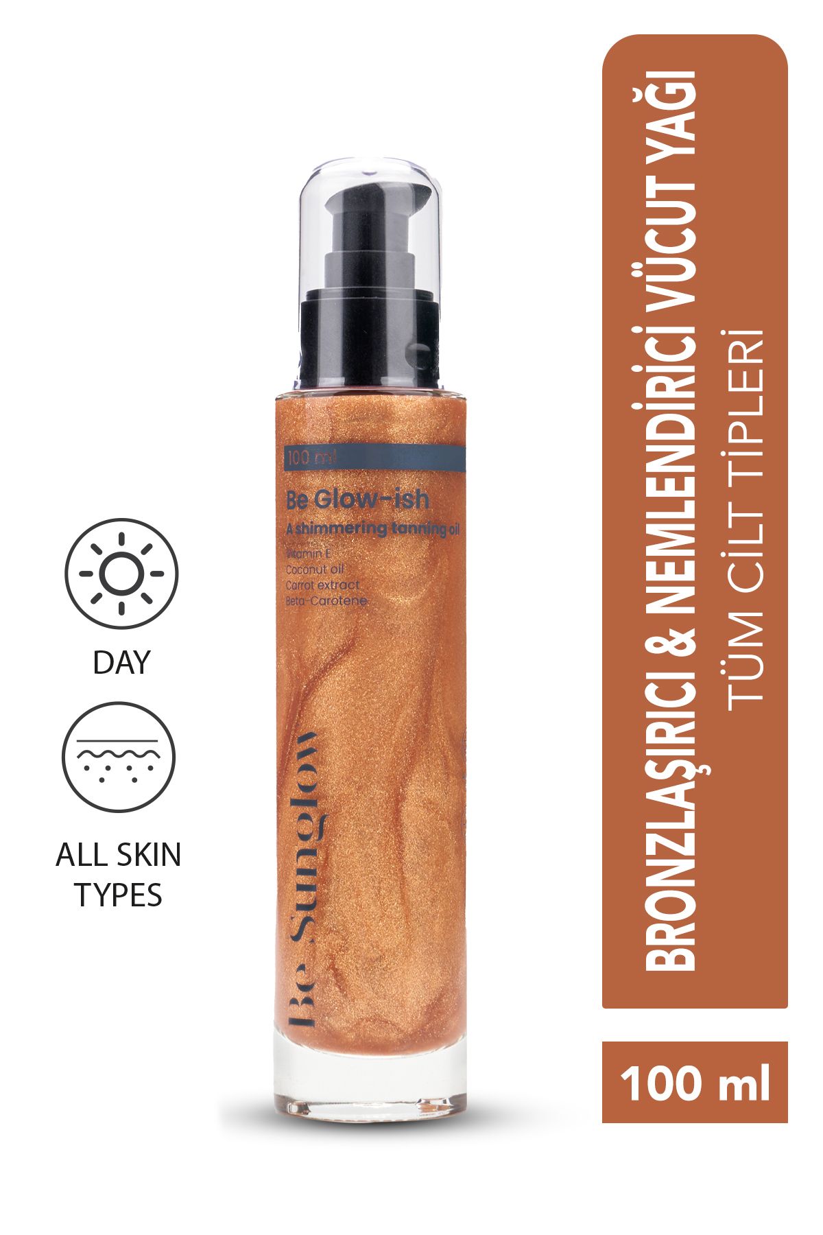 Be Beauty Essence Be Sunglow Tanning Oil - Bronzlaştırıcı Yağ 100 Ml