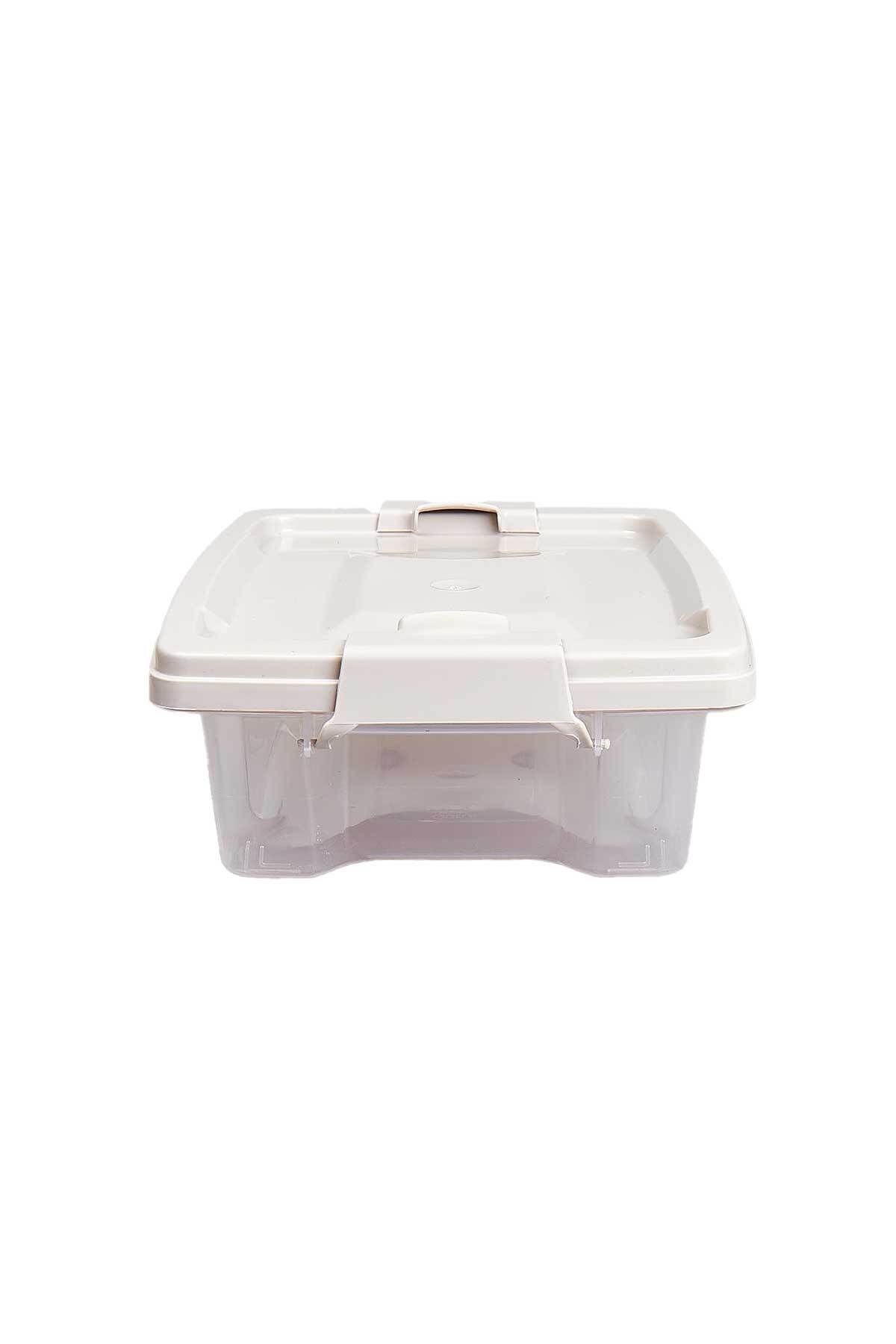 QUTU-Q-Lear Box 1.5 L Ziplock Storage Box-Yellow 3