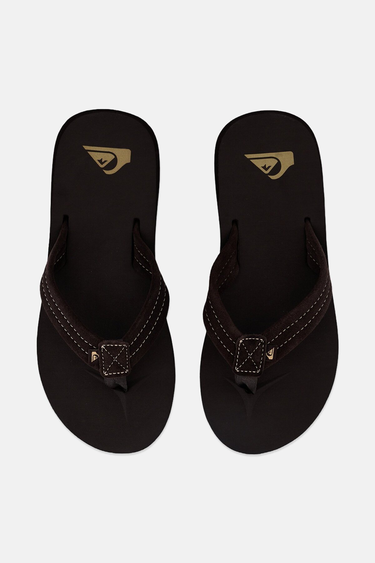 Quiksilver-Men Carver Suede Core Slip On Slippers, Brown 4
