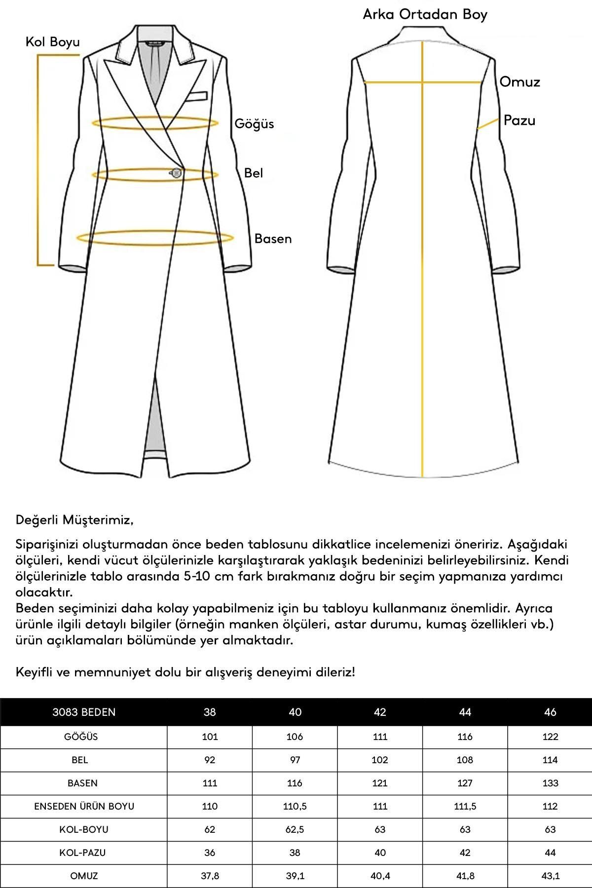 Olcay-Pánská kožená pláštěnka a černý kabát Garni Detailed 3083 8