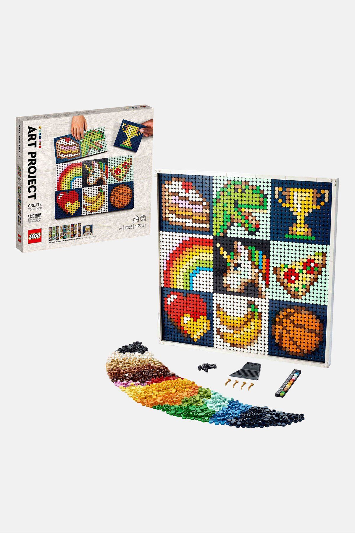 LEGO-LEGO Art Project Create Together 21226 Building Kit 4,138 Pieces 2
