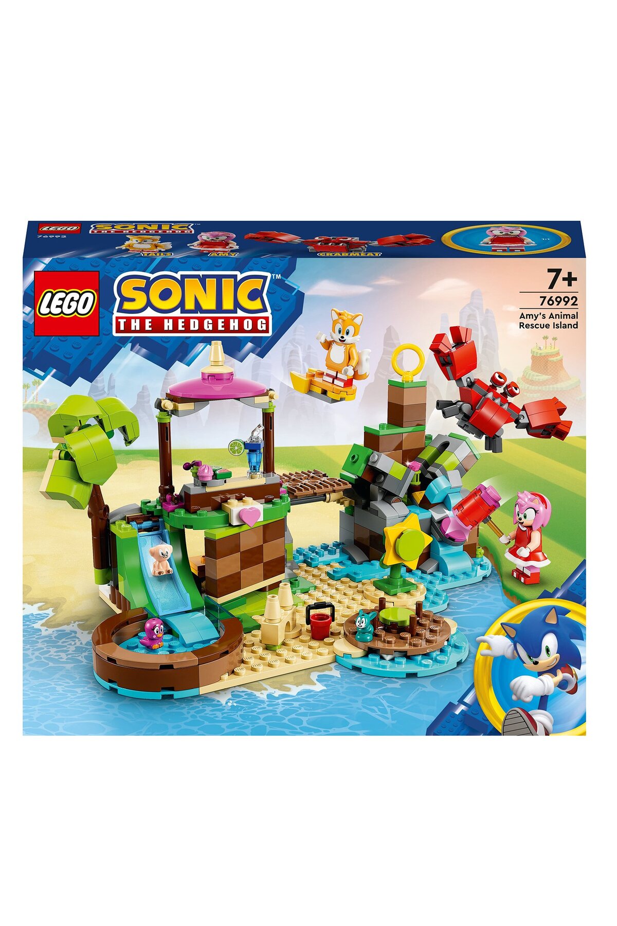 سونیک خارپشت، جزیره نجات حیوانات ایمی، مجموعه اسباب‌بازی ساختنی ۷۶۹۹۲، ۳۸۸ قطعه