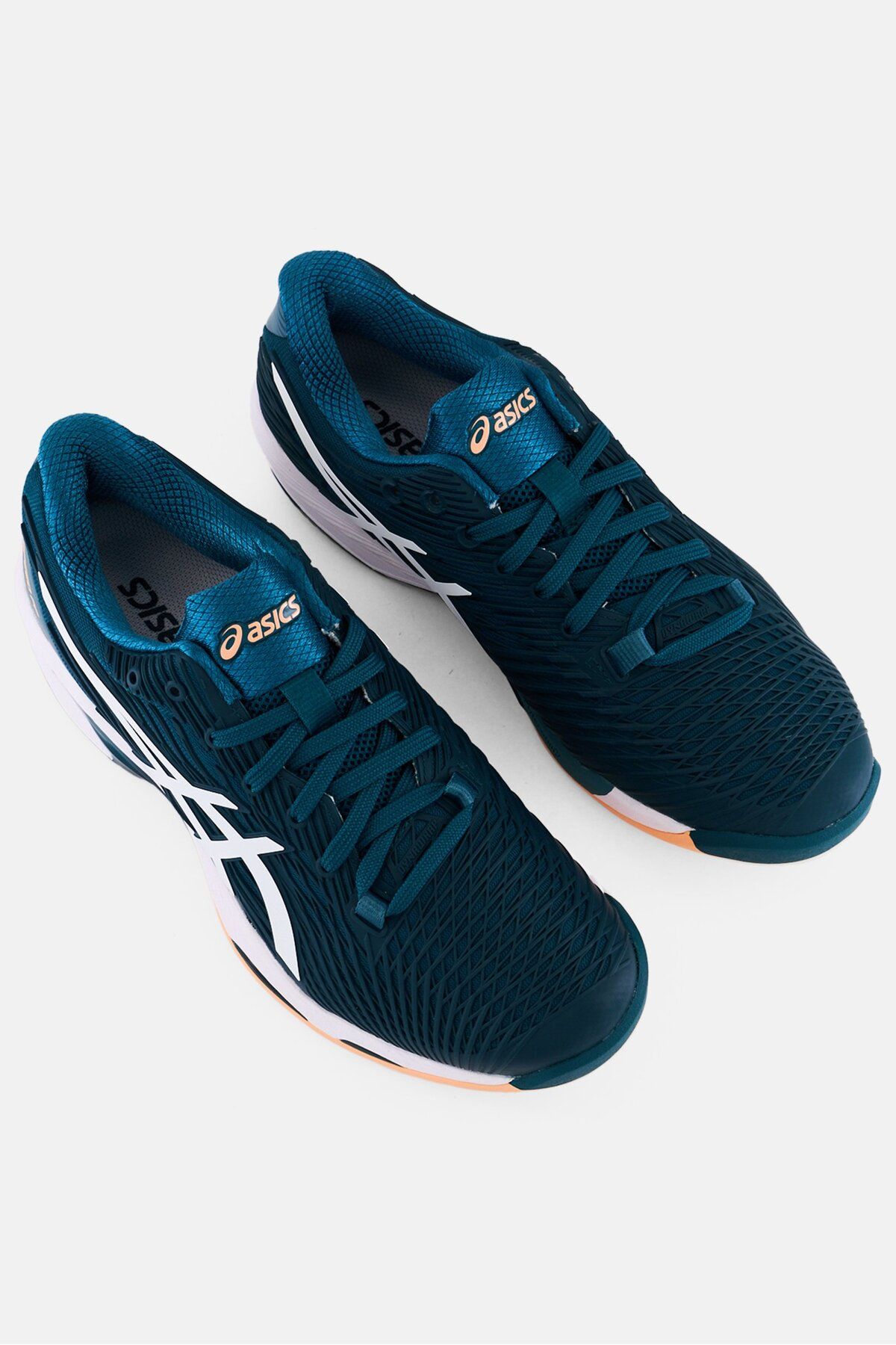 Asics-Men Solution Speed Ff 2 Clay Lace Up Outdoor Shoes, Teal Blue 3