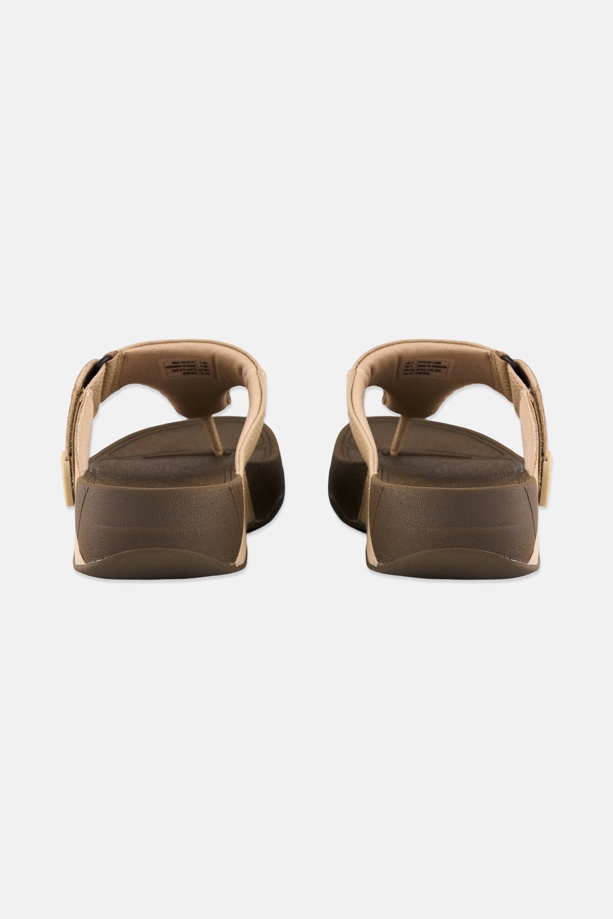 Fitflop-Men Trakk II Velceo Closure Thong Slippers, Latte Beige 2