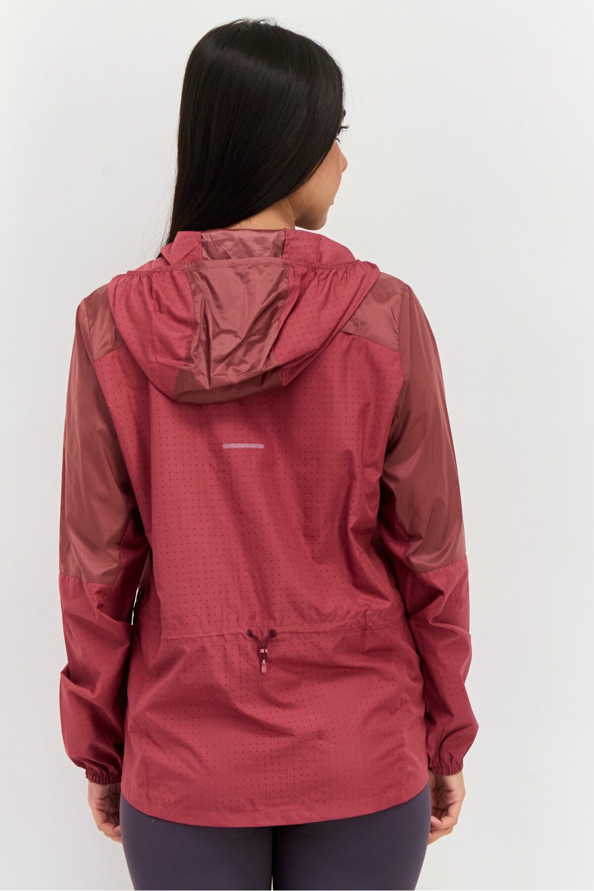 Asics-Women Sportswear Fit Brand Logo Running Jacket, Brisket Red 3