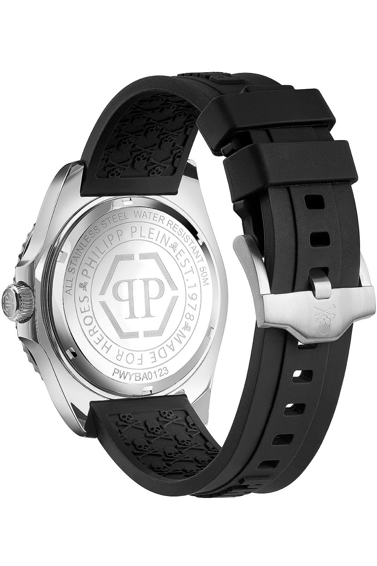 PHILIPP PLEIN-Ανδρικό ρολόι Philipp Plein PWYBA0123, Quartz, 44mm, 10ATM 3