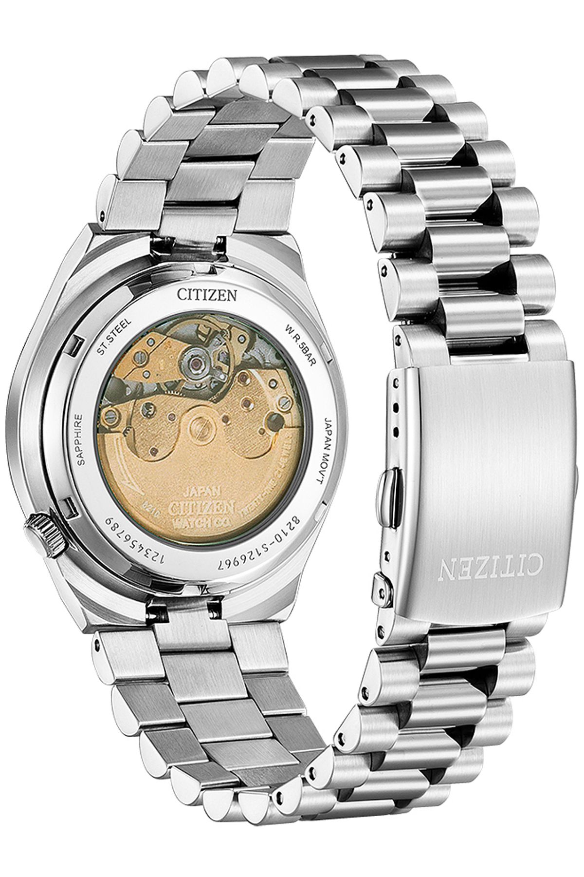 Citizen-Ανδρικό ρολόι Citizen NJ0150-81X, Αυτόματο, 40mm, 5ATM 3