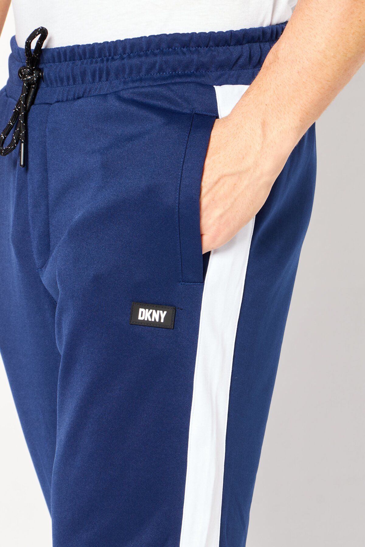 Dkny-Men Sportswear Fit Training Track Pants, Navy 3