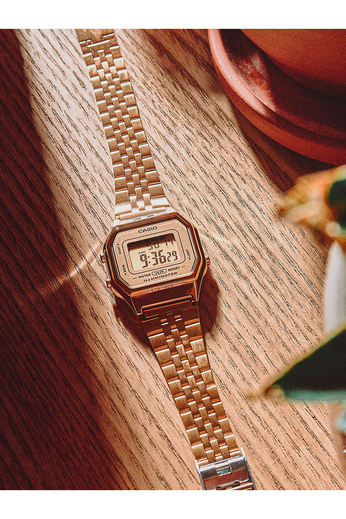 Casio-Ceas bărbătesc LA680WEGA-9ER, cuarț, 28mm, 3ATM 2