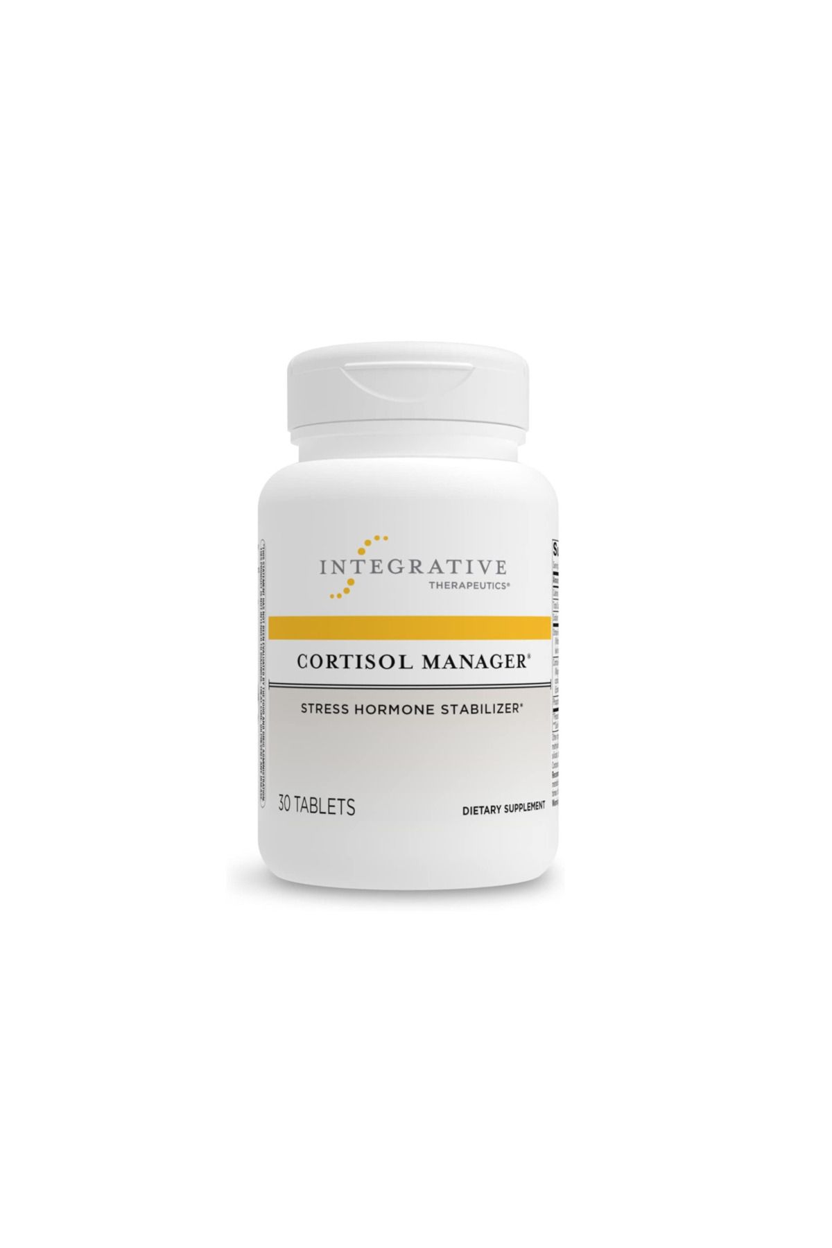 Integrative Therapeutics , Cortisol Manager Ashwagan and L-Theanine - Supports Relaxation & Calm 30 Tablets