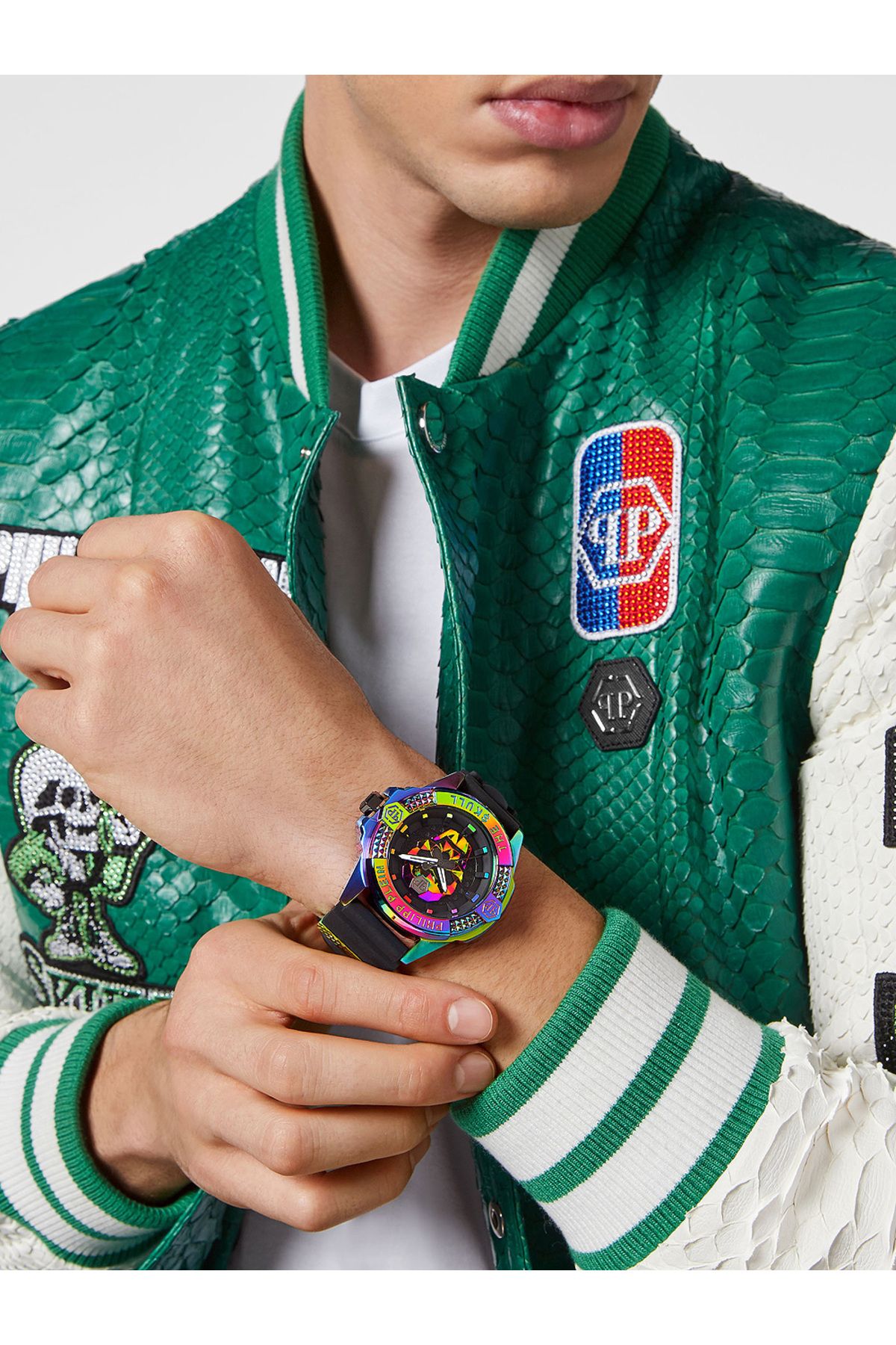 PHILIPP PLEIN-Ceas bărbătesc Philipp Plein PWAAA2123, Quartz, 44mm, 5ATM 4