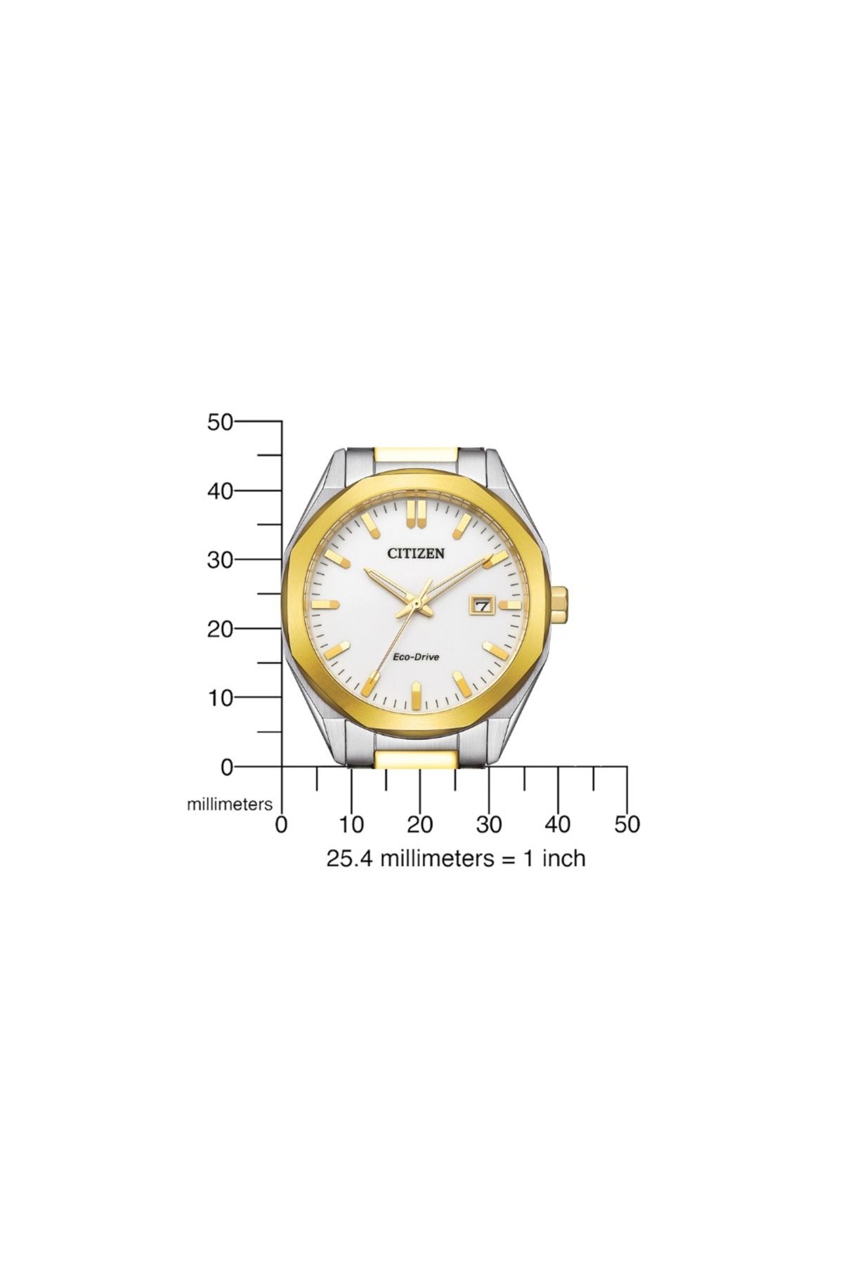 Citizen-Ανδρικό ρολόι Citizen BM7624-82A, Quartz, 38mm, 10ATM 4