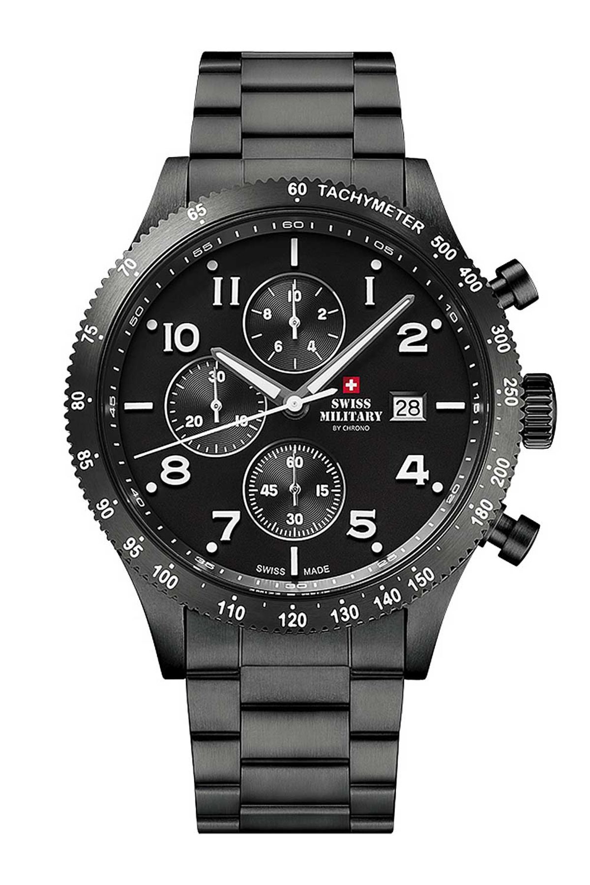 Swiss Military-Ανδρικό ρολόι Swiss Military By Chrono SM34084.03, Quartz, 42mm, 10ATM 2