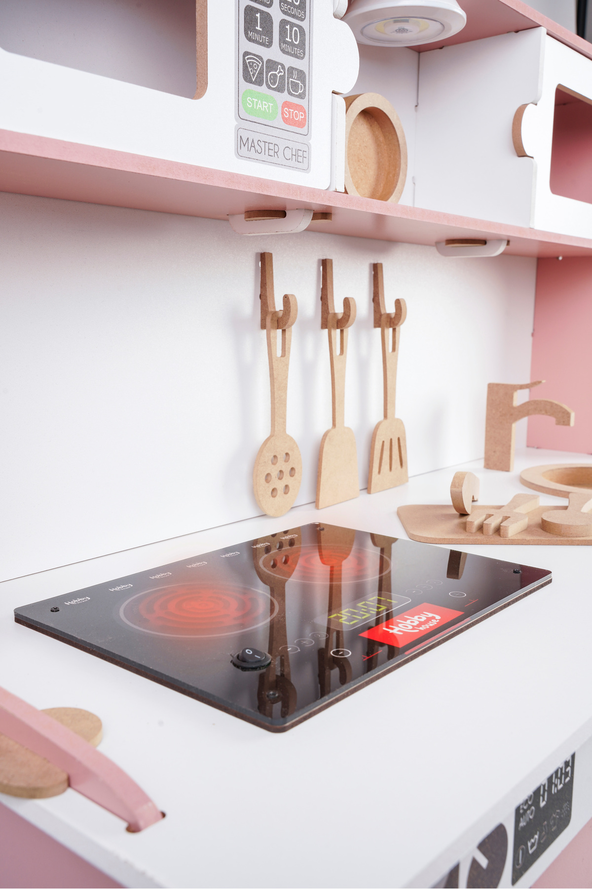 HOBBY HOUSE Oyuncak Çocuk Mutfak Seti Led Ocaklı Işıklı fotoğrafı 5 (önizleme)