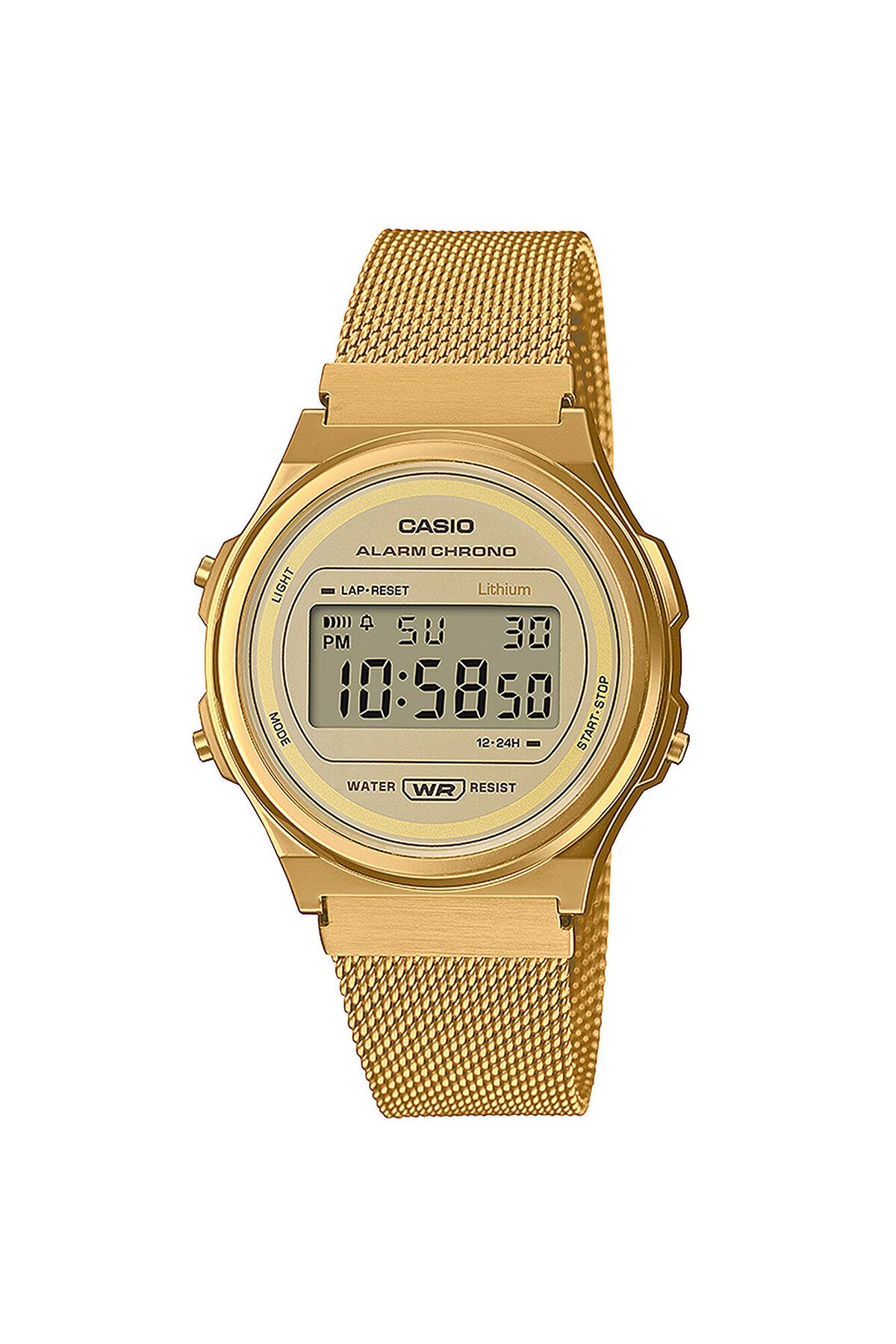 Casio-Dámske hodinky Casio A171WEMG-9AEF, Quartz, 37 mm, 3ATM 1