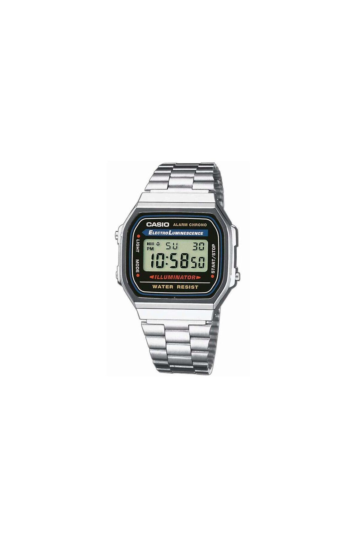 Casio-Ceas bărbătesc A168WA-1YES, cuarț, 35mm, 3ATM 1