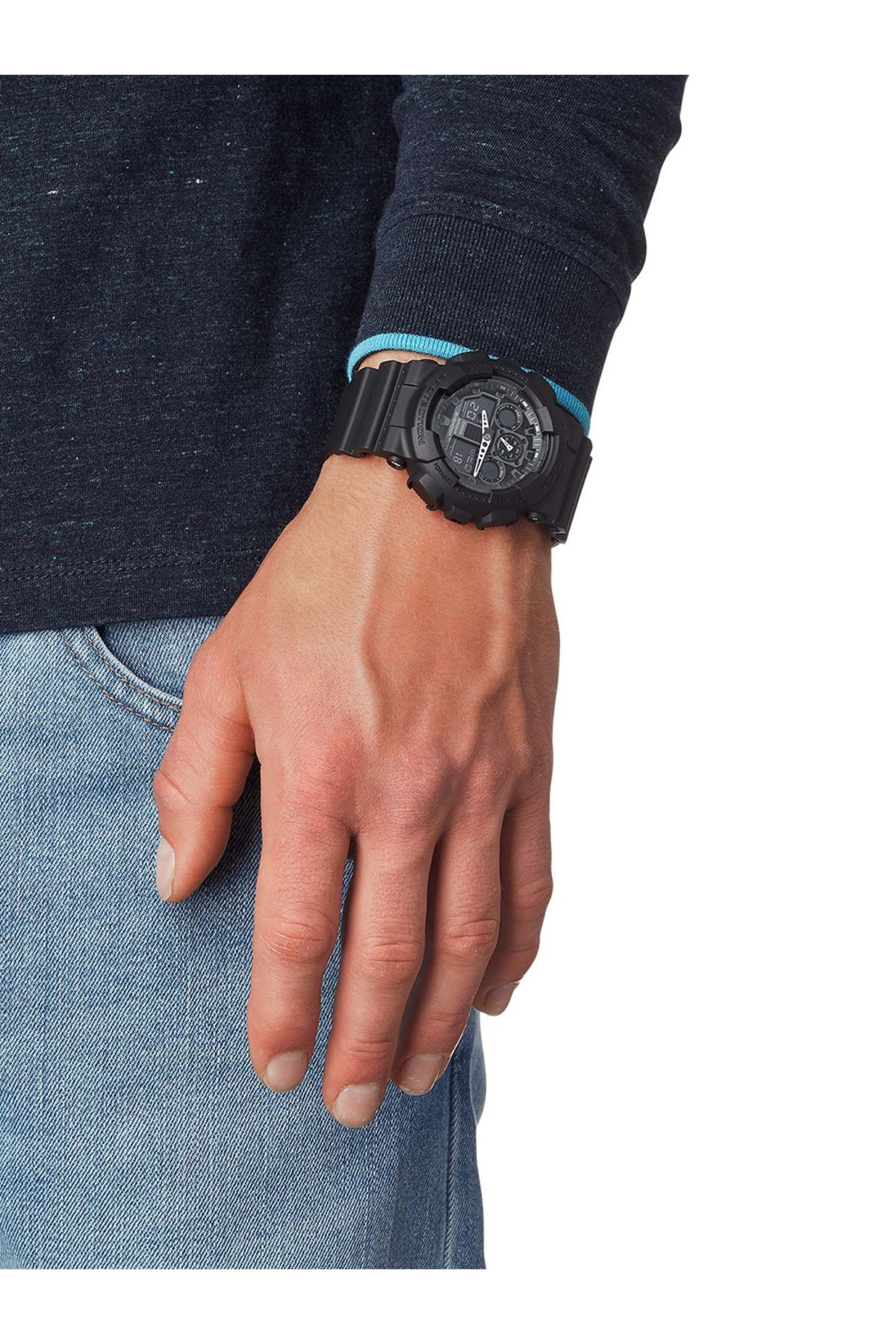Casio-Ανδρικό ρολόι Casio GA-100-1A1ER, Quartz, 51mm, 20ATM 2
