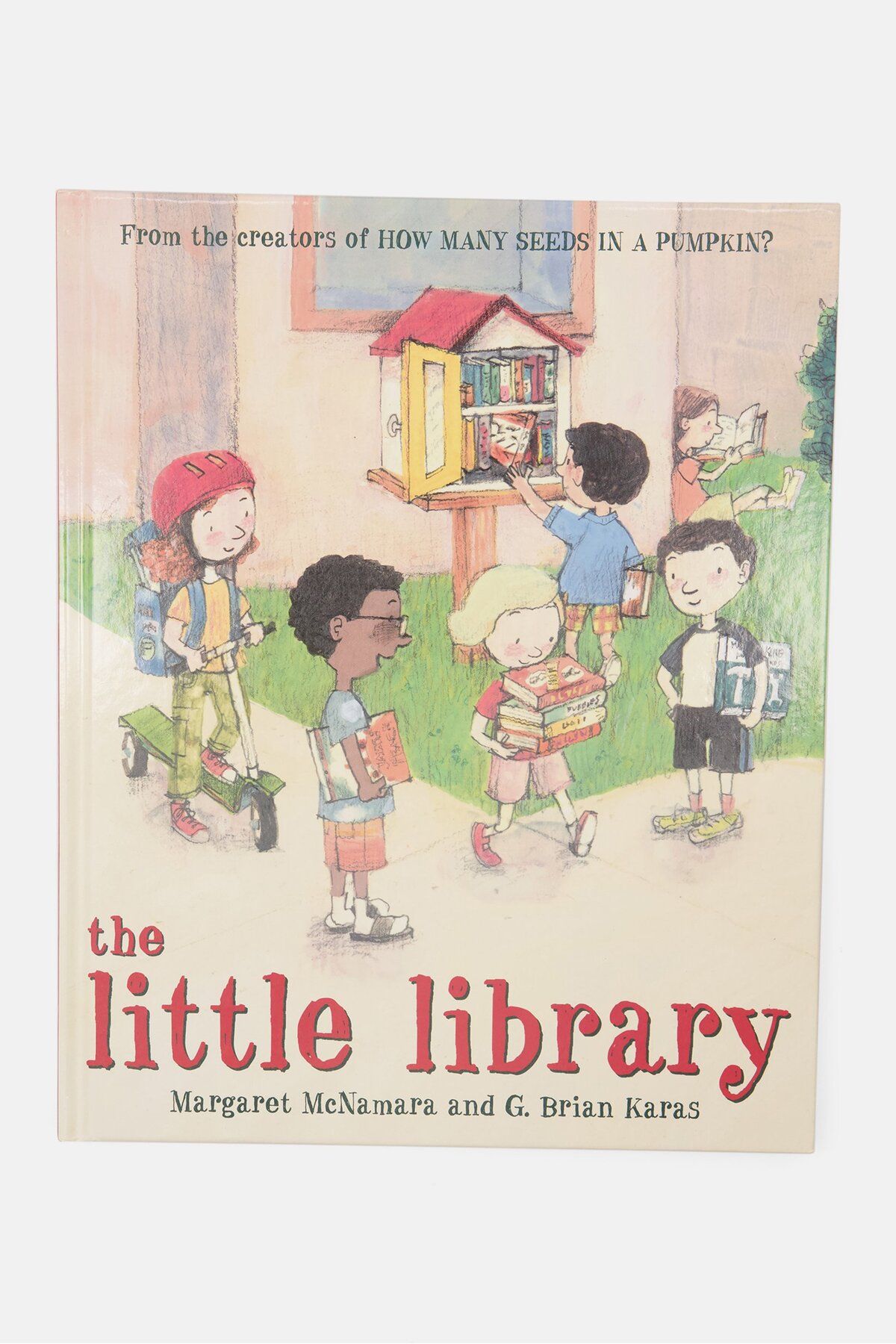 Margaret Mcnamara-The Little Library, Beige Combo 1