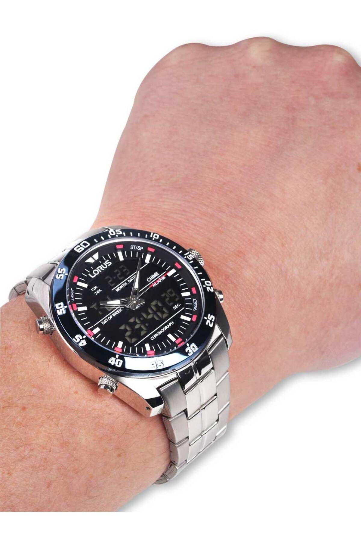 Lorus-Ανδρικό ρολόι Lorus RW623AX9, Quartz, 46mm, 10ATM 5