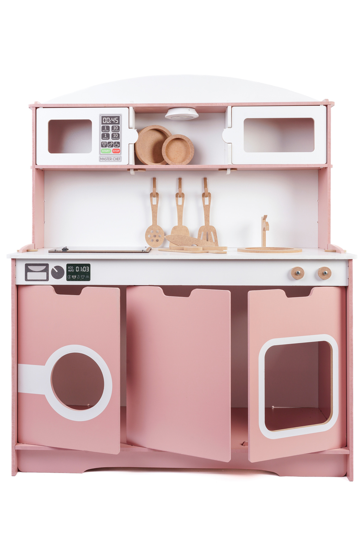 HOBBY HOUSE Oyuncak Çocuk Mutfak Seti Led Ocaklı Işıklı fotoğrafı 4 (önizleme)