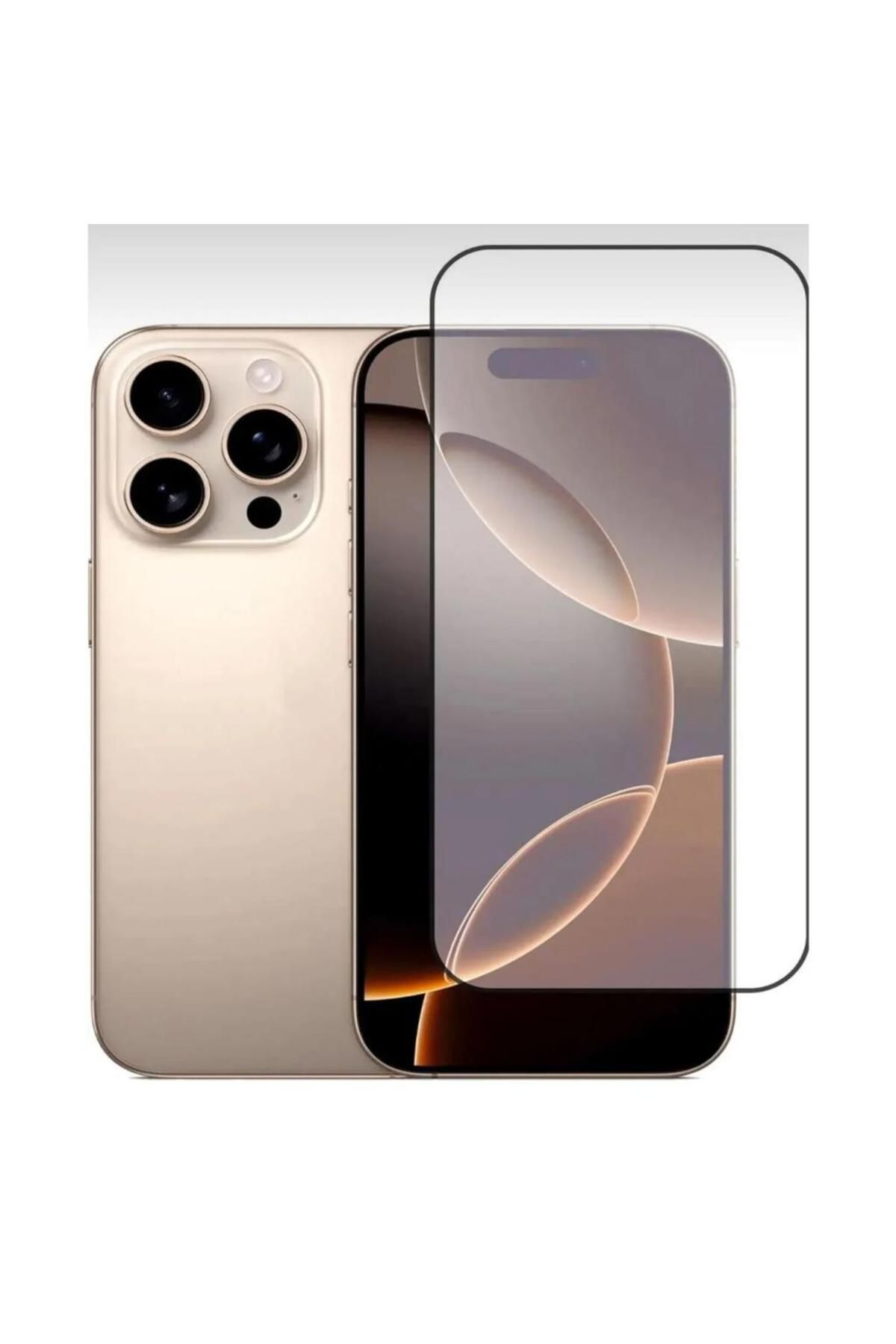 3GEN CASE İphone 16 Pro Uyumlu 3D Seramik Anti-Statik 9H Ekran Koruyucu