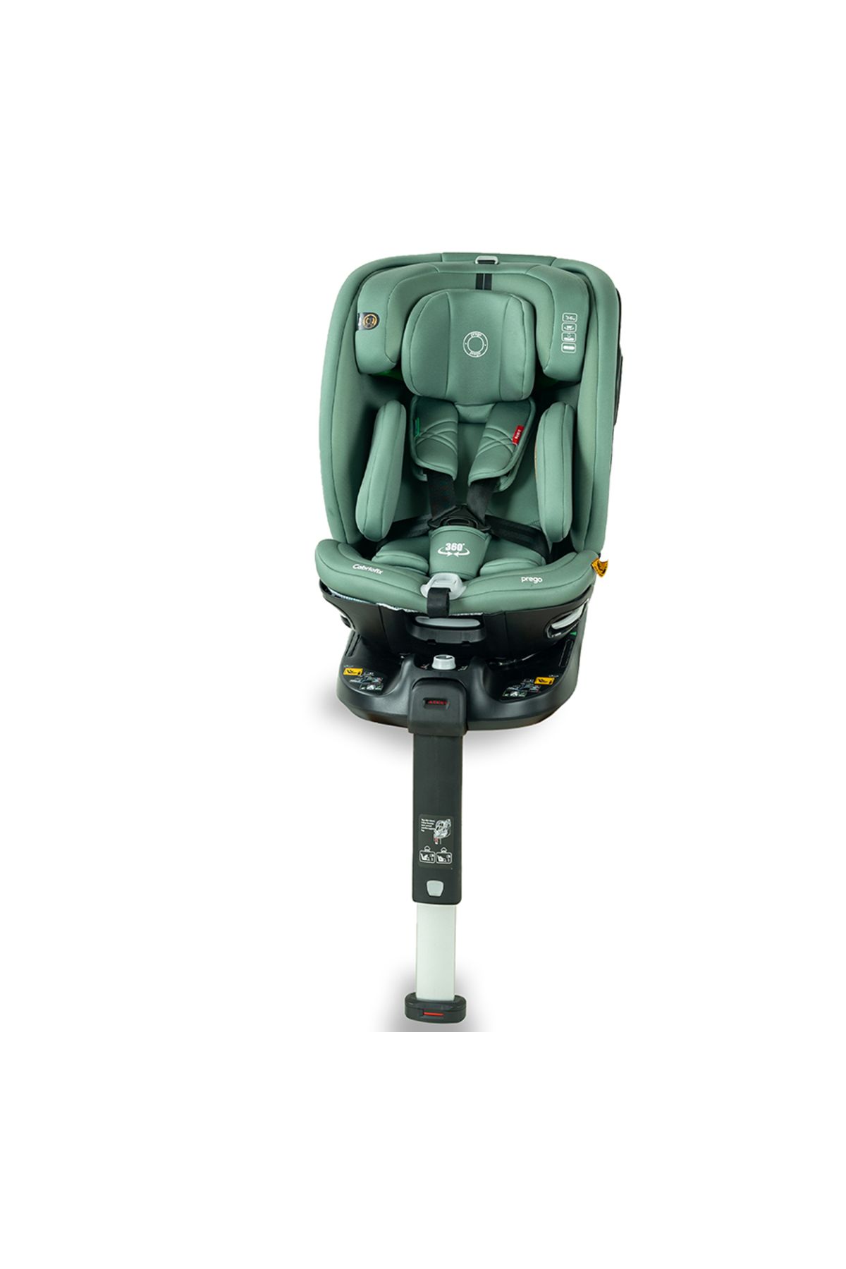 Prego Cabriofix 360 Derece Dönebilen 0-36 Kg Isofixli Oto Koltuğu