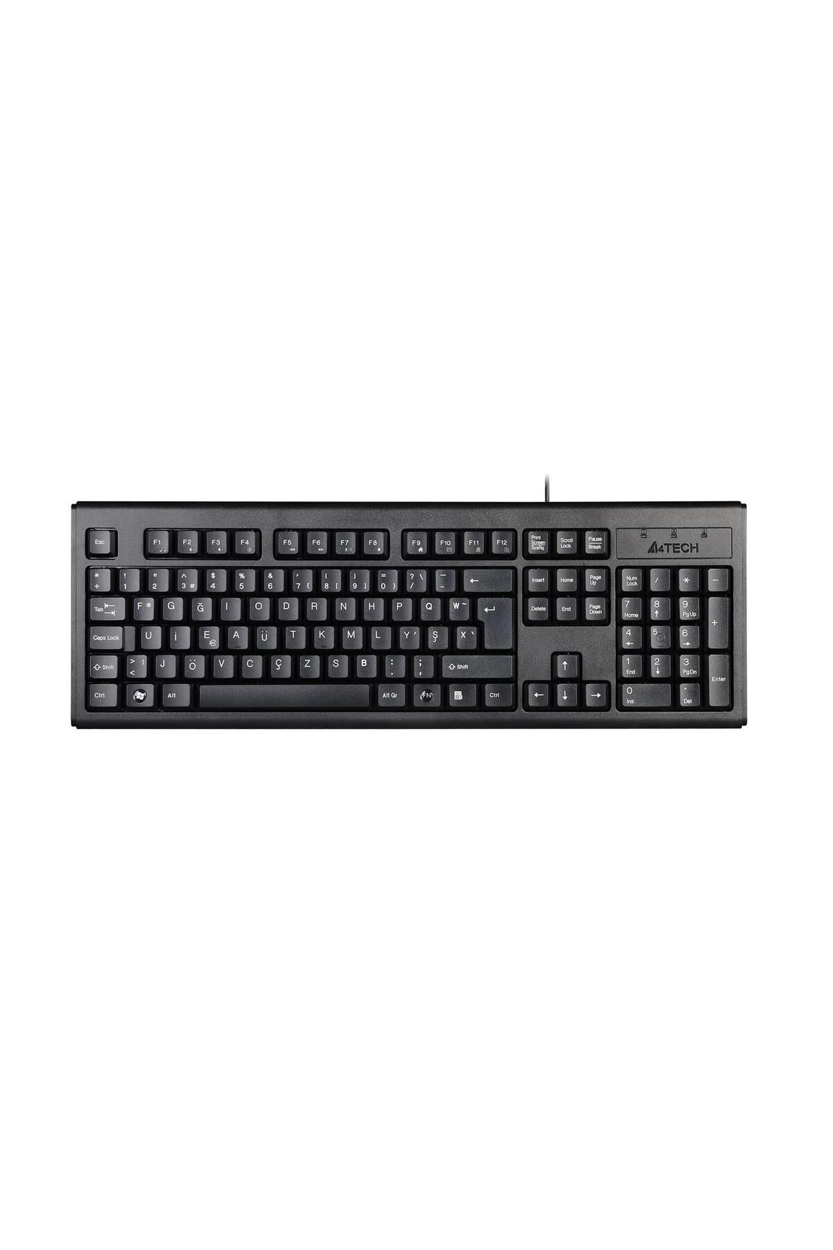 Vobotek Teknoloji A4 Tech Km-720 Siyah F Tr Usb Kablolu Fn Multimedya Klavye