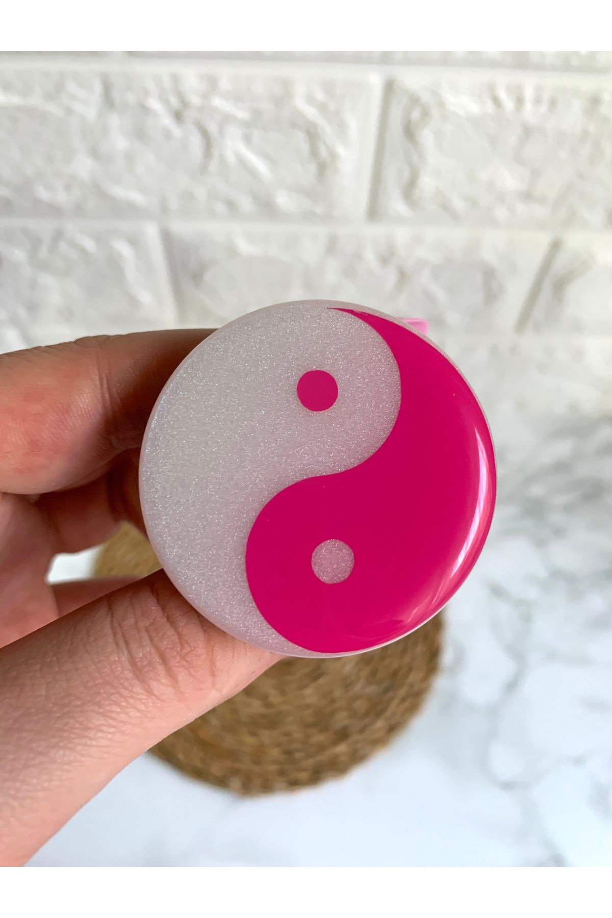 Efizm Store Ying Yang Denge Telefon Tutucu: Pratik ve Şık Popsocket Stand No4