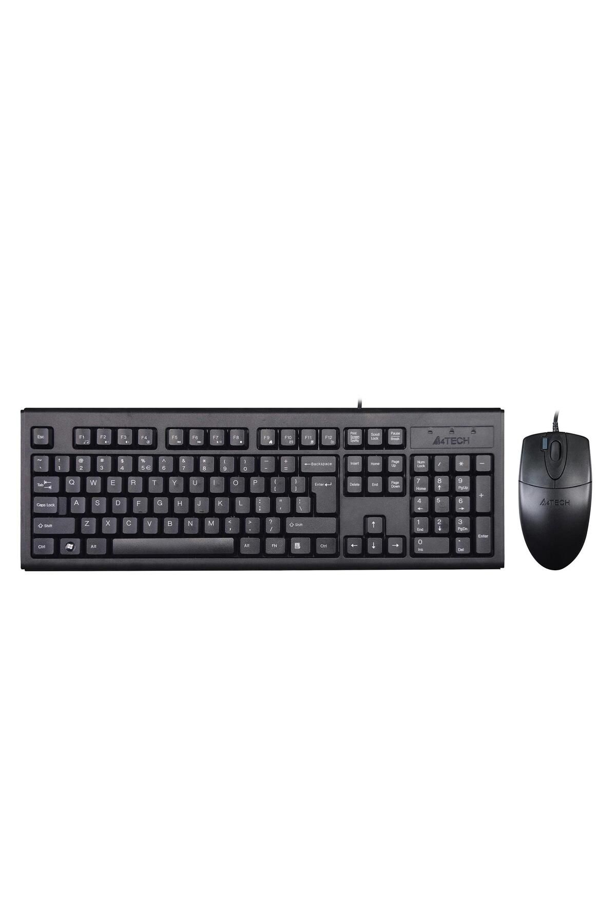 Vobotek Teknoloji A4 Tech Km-72620D Siyah Q Tr Usb Fn Multimedya Kablolu Set
