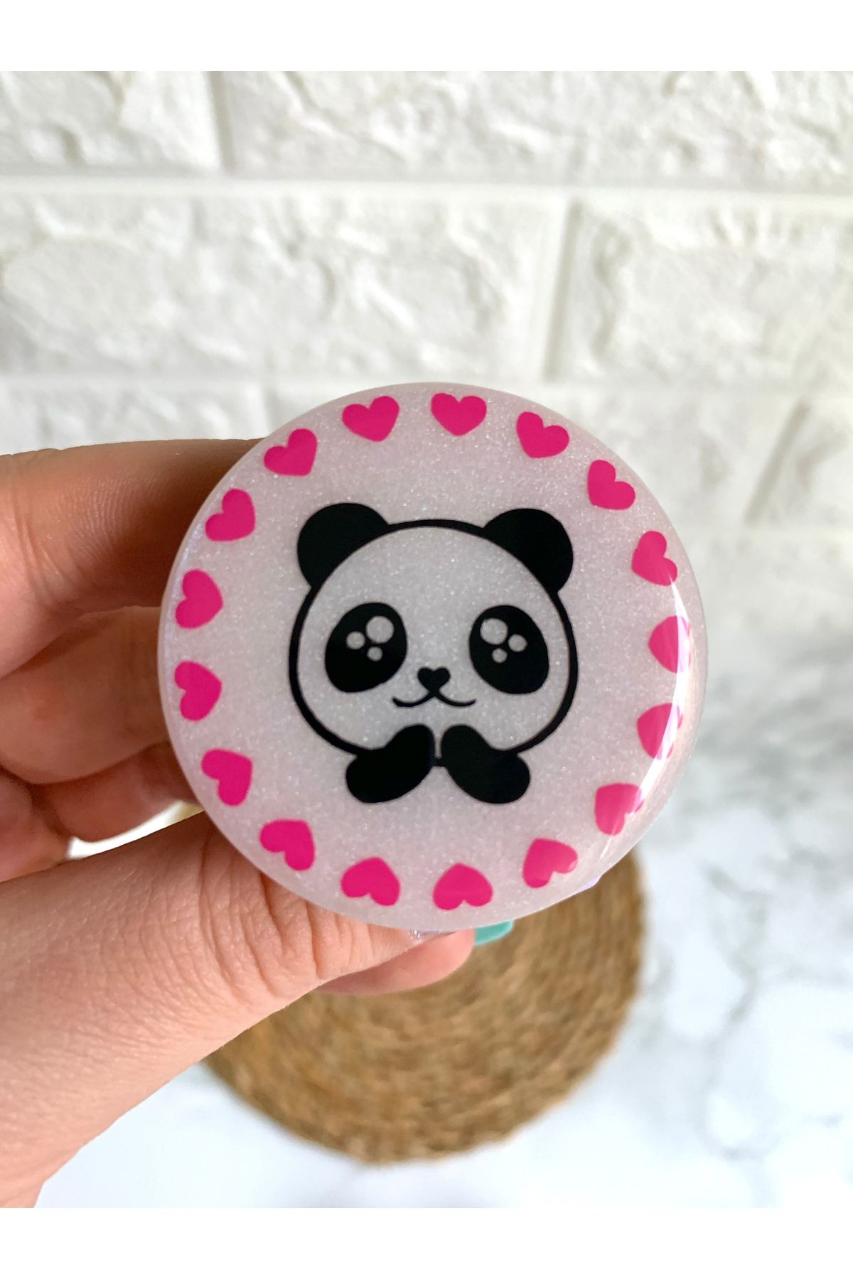 Efizm Store Aşık Panda Telefon Tutucu: Pratik ve Şık Popsocket Stand