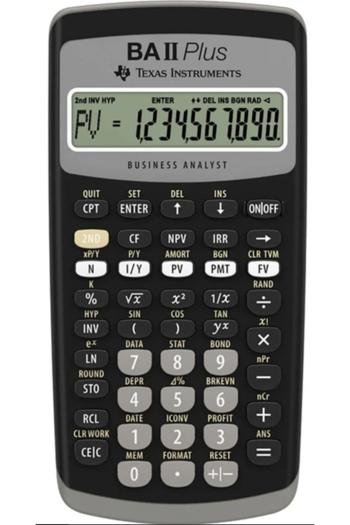 TEXAS-INSTRUMENTS Texas Instruments BA II Plus Hesap Makinesi