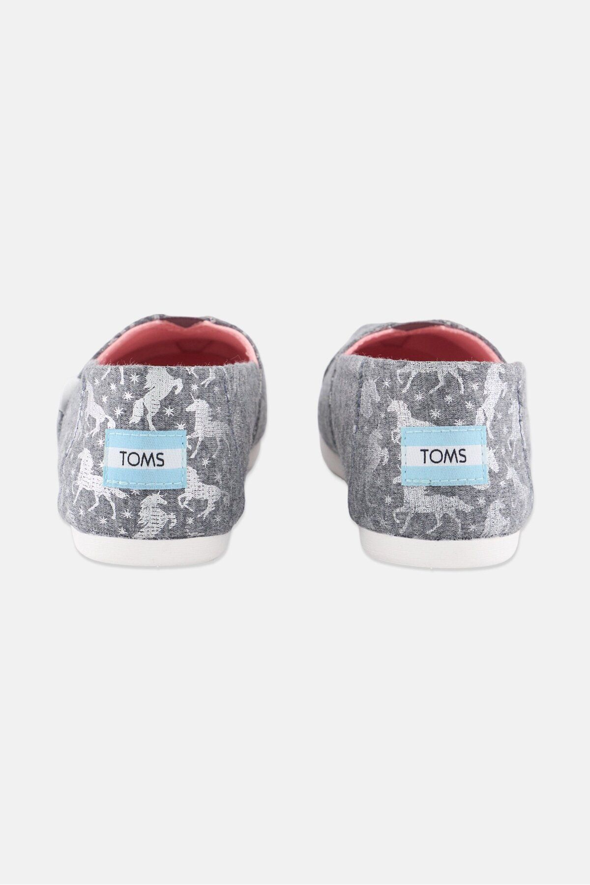 Toms-Women Slop On Animal Print Casual Shoes, Grey 2