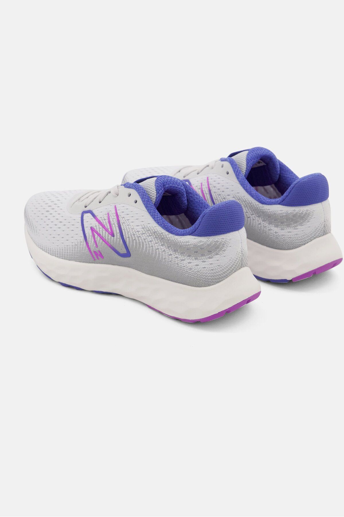 New Balance-حذاء رياضي نسائي W520EP8 برباط للتدريب، أبيض/أزرق 4