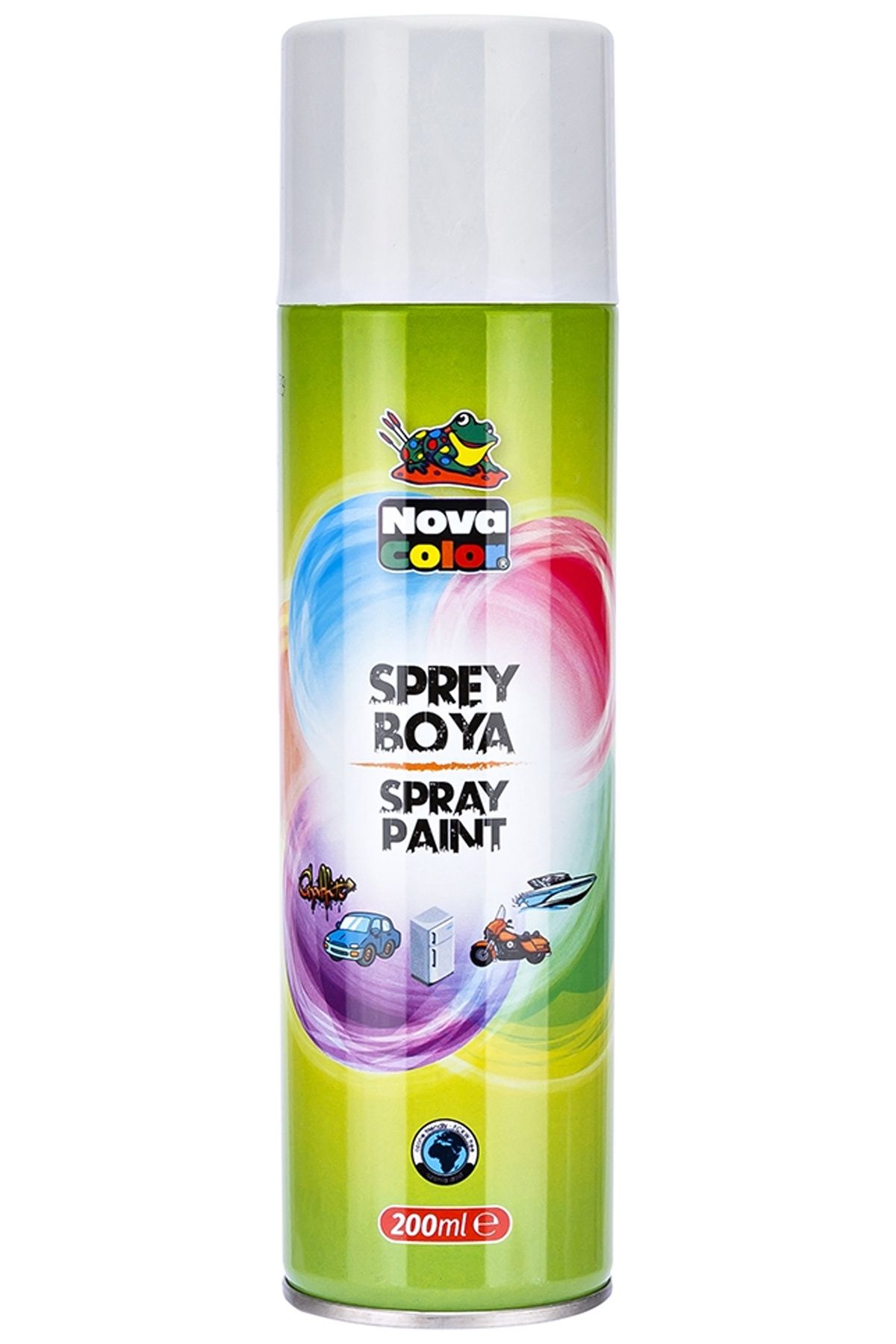 MELFSHOP Nova Color Sprey Boya 200 Ml Beyaz