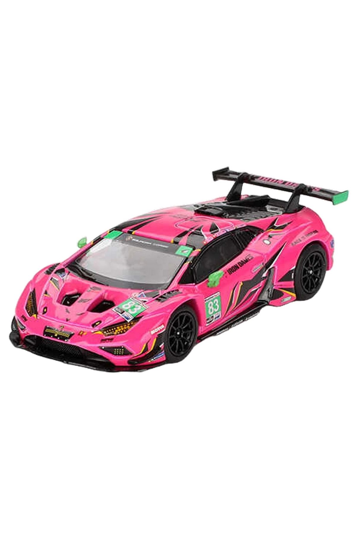 TOYFEST Mini GT 1/64 Lamborghini Huracán GT3 EVO2 #83 Iron Dames 2023 IMSA Daytona 24