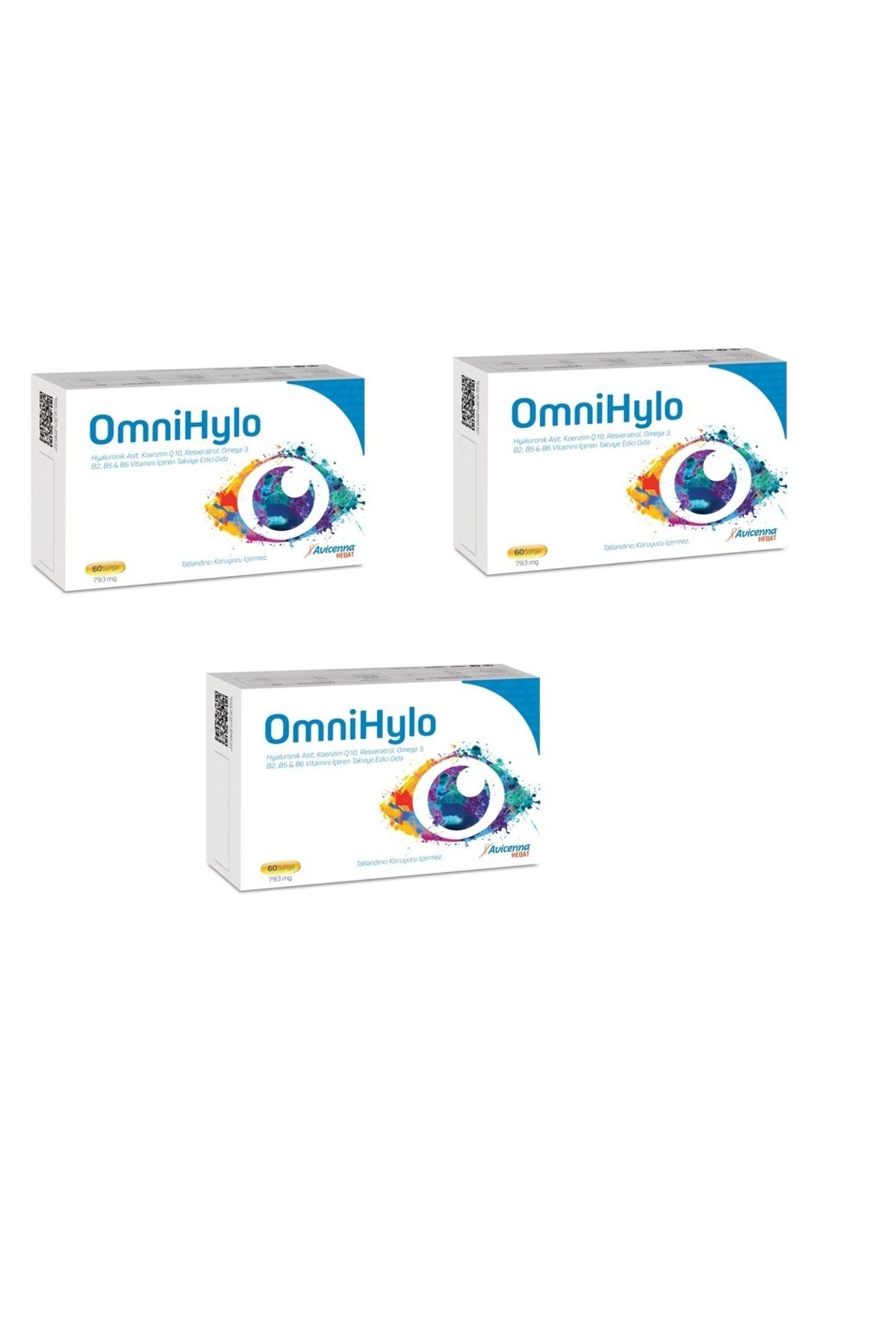 omnihylo - Omnihylo 60 Softgel Yumuşak Kapsül 3 Adet