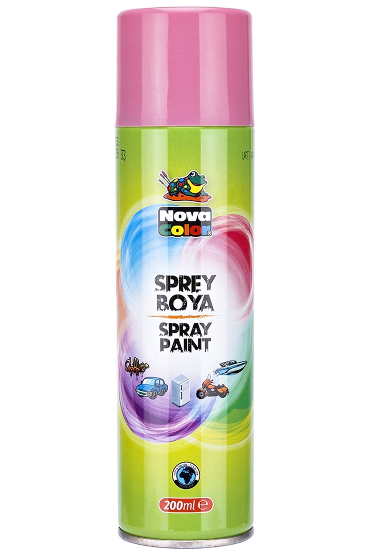 MELFSHOP Nova Color Sprey Boya 200 Ml Pembe