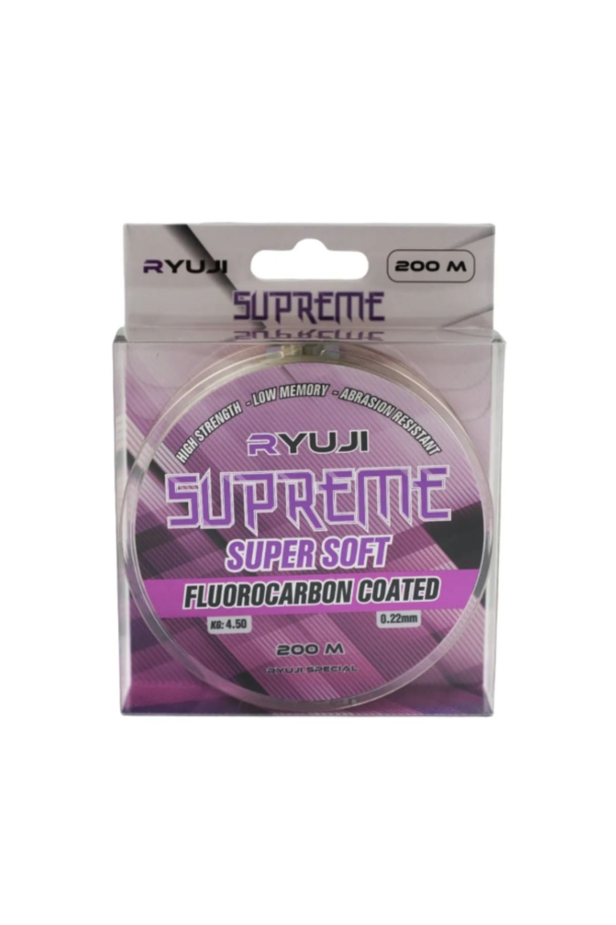 Ryuji Supreme Super Soft yeşil 200m Fluorocarbon Coated Misina