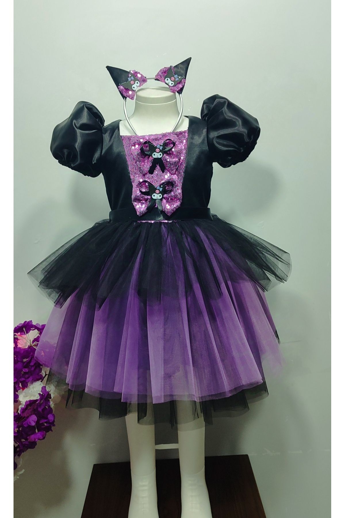 KUROMİ DOĞUM GÜNÜ KIYAFETİ & ABİYE ELBİSE & KUROMİ KOSTÜM