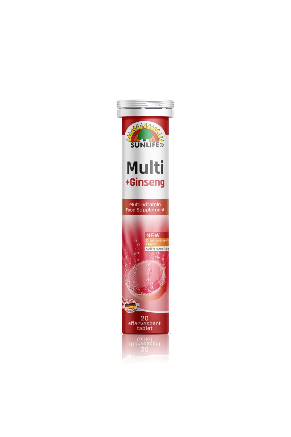 Sunlife Multivitamin Mineral + Ginseng 20 Efervesan Tablet