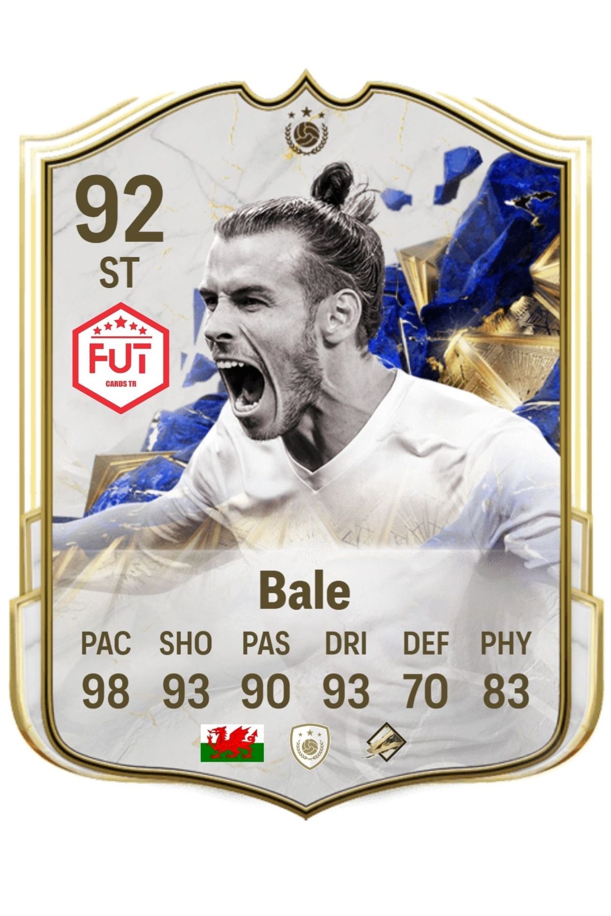 FUTCARDS GARETH BALE TOTY ICON FUTCARD