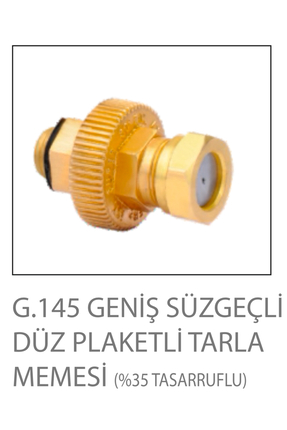 GÜNDÜZLER İlaçlama Holder Memesi %15 Tasarruflu